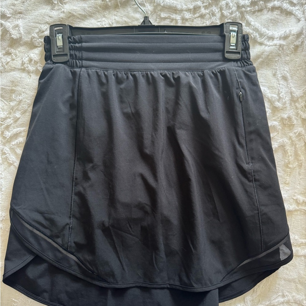 Lululemon Black Athletic Skirt